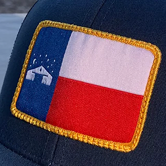 The Unofficial Texas Dancehall Flag — YUPOONG HAT, NAVY