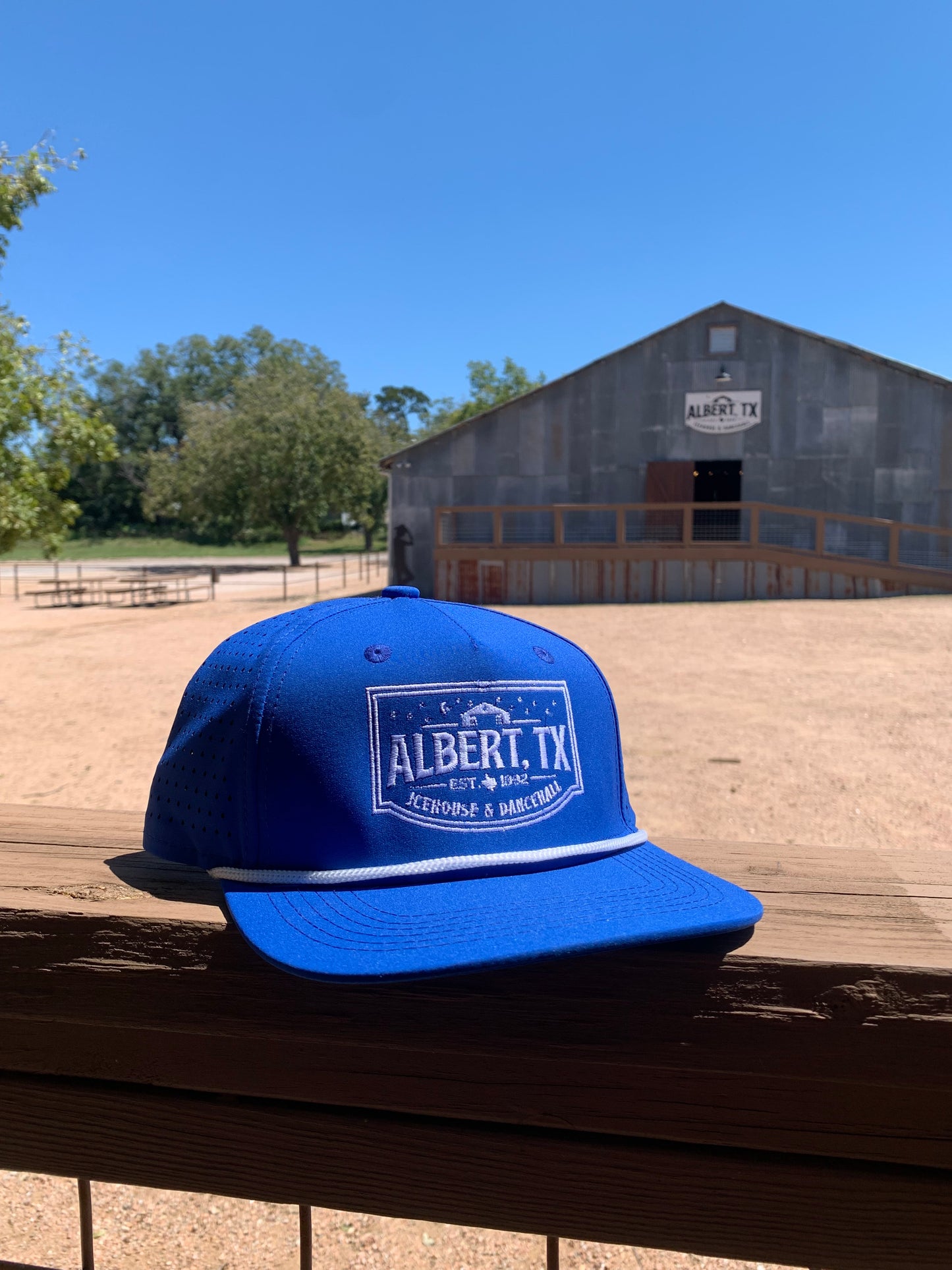 Blue Rope Hat