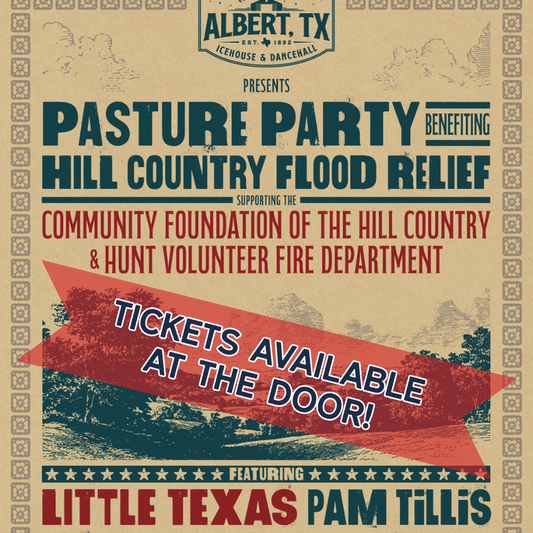 Albert Pasture Party BENEFIT